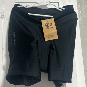 Pearl Izumi Sugar 5” Cycling Shorts Womens Black Padded Stretch Size MEDIUM NWT